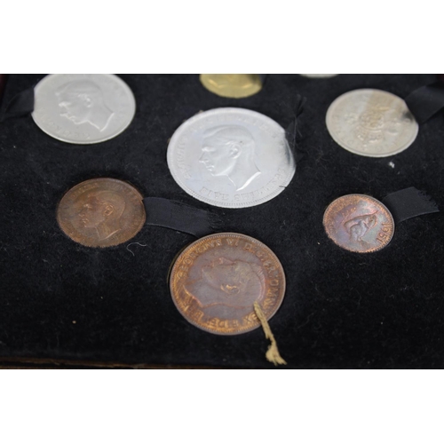 121 - A Royal Mint Festival of Britain coin set in original box, dated 1951