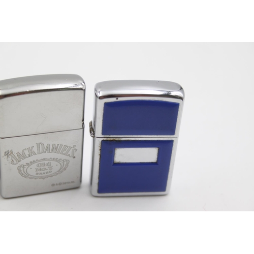 229 - Four assorted Zippo cigarette lighters