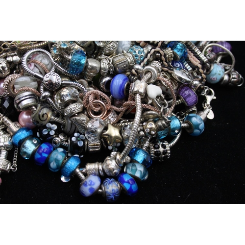 43 - Forty fashion charm bracelets