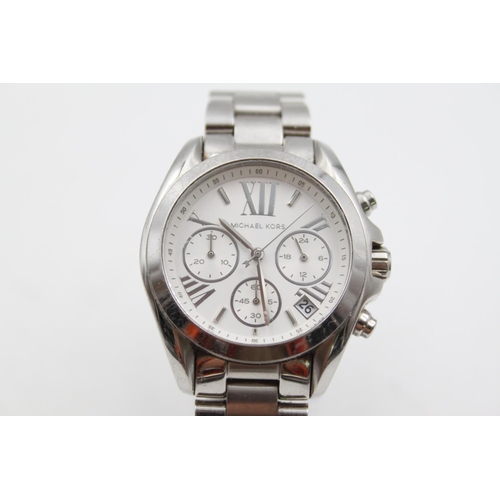 65 - A Michael Kors MK6174 Bradshaw chronograph quartz lady's wristwatch