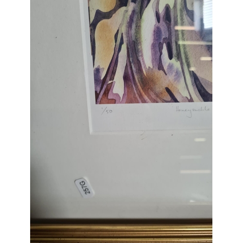 1292 - Four framed prints to include Moira Huntley signed limited edition 162/550, S. Gasforth pencil signe... 