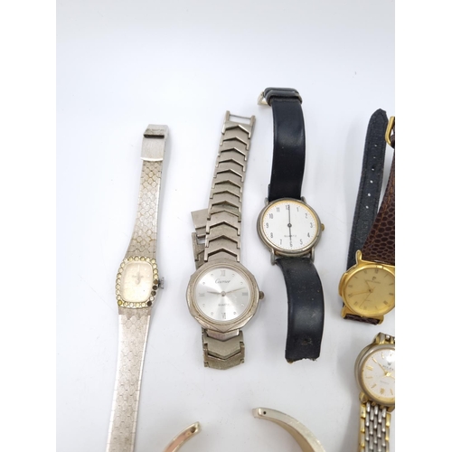 70 - A collection of assorted wristwatches to include Pierre Cardin quartz, Rotary 17 jewels, Arbor 17 je... 