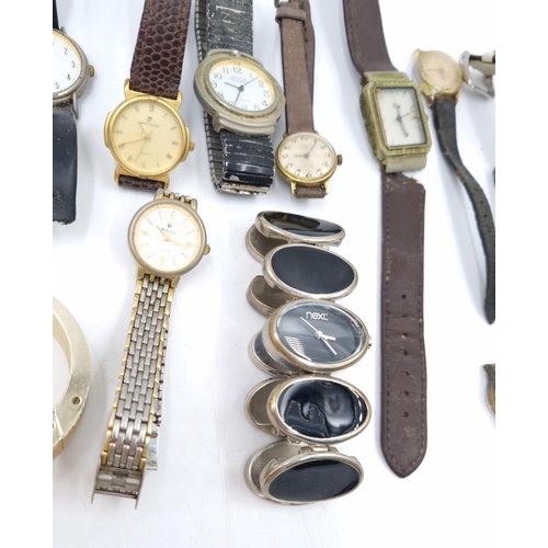 70 - A collection of assorted wristwatches to include Pierre Cardin quartz, Rotary 17 jewels, Arbor 17 je... 