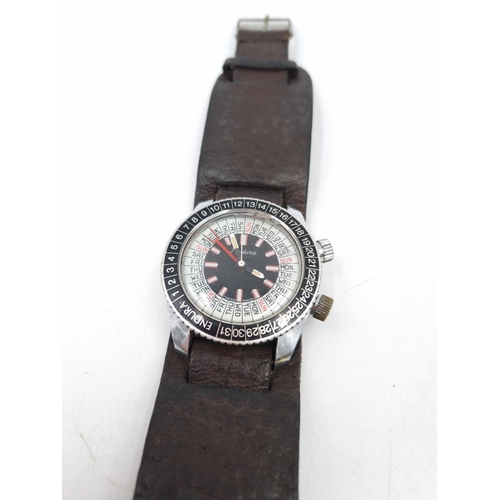 73 - A 1970s Endura GMT Perpetual Calendar automatic men's wristwatch