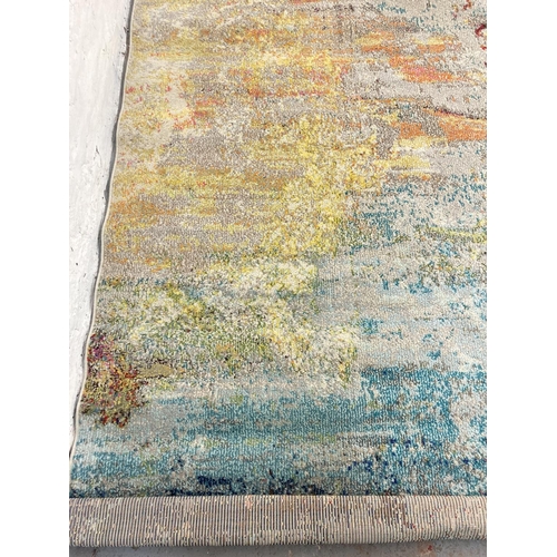 1106 - A Nourison Celestial Collection CES02 Sealife rug - approx. 290cm x 200cm