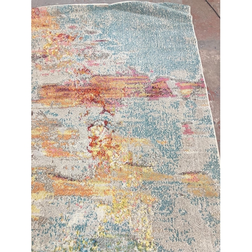 1106 - A Nourison Celestial Collection CES02 Sealife rug - approx. 290cm x 200cm