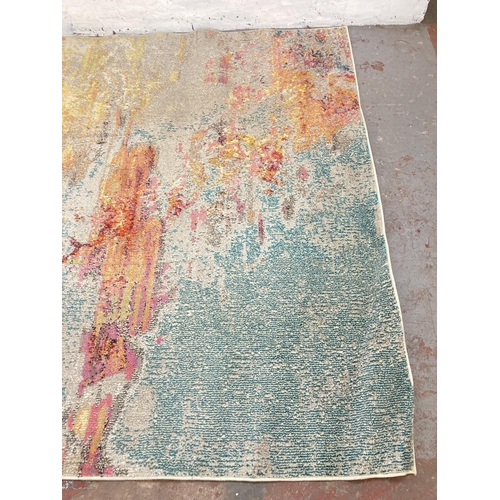 1106 - A Nourison Celestial Collection CES02 Sealife rug - approx. 290cm x 200cm