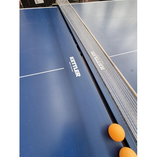 477 - A Kettler HPS Selection 273cm ping pong table