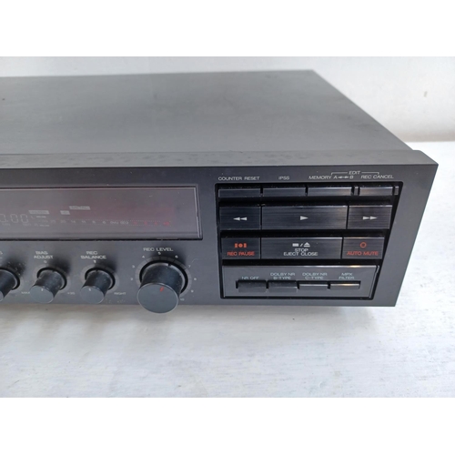 342 - An Akai GX-52 stereo cassette deck.