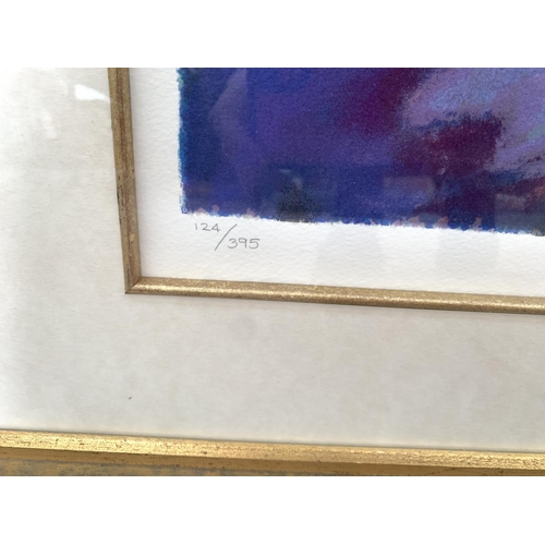 257 - Two gilt framed pencil signed limited edition Nel Whatmore prints with certificates of authenticity ... 