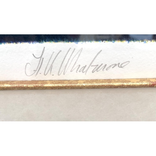 257 - Two gilt framed pencil signed limited edition Nel Whatmore prints with certificates of authenticity ... 