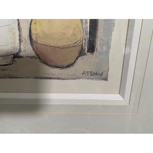 286 - Two framed Adelene Fletcher prints, one titled 'Artist's Study' and one titled 'Simple Pottery' - ap... 