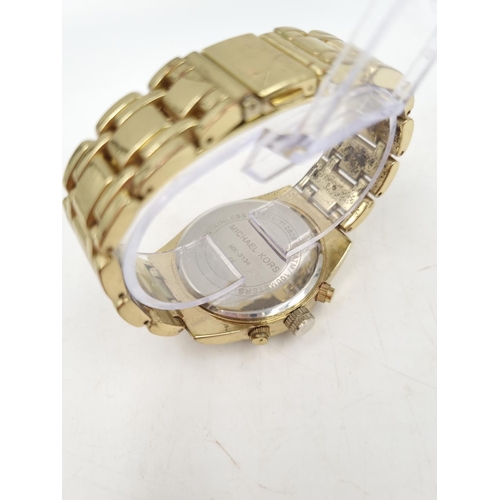 1097 - A Michael Kors Chronograph quartz women's wristwatch