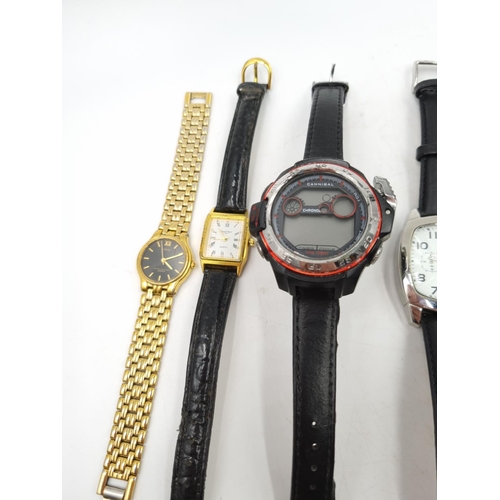 1102 - A collection of assorted quartz wristwatches to include Avia, Lorus etc.