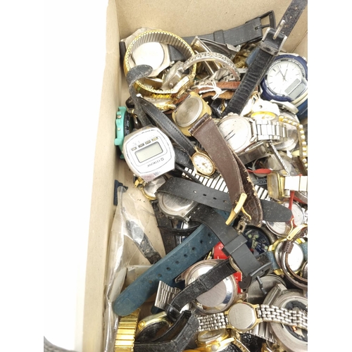 1103 - A large collection of assorted modern and vintage wristwatches to include Casio, Seiko, Sekonda etc.