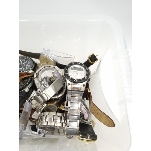 1106 - A large collection of assorted wristwatches to include  Sekonda, Seiko etc.