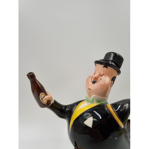 1163 - A Beswick 'A Double Diamond Works Wonders' running man advertising jug, model no. 1517 - approx. 22.... 