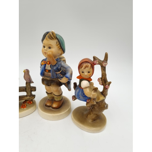 1169 - Five West German Goebel Hummel figurines