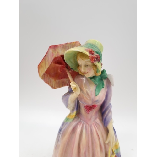 1189 - Three Royal Doulton figurines comprising Bo Peep - HN 1811, Goody Two Shoes - HN 2037 and Miss Demur... 