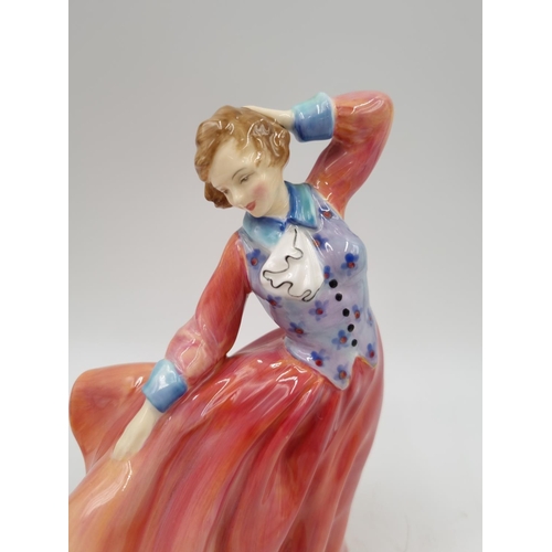 1195 - Three Royal Doulton figurines, one Judith - HN 2089, one Happy Birthday - HN 3660 and one La Sylphid... 