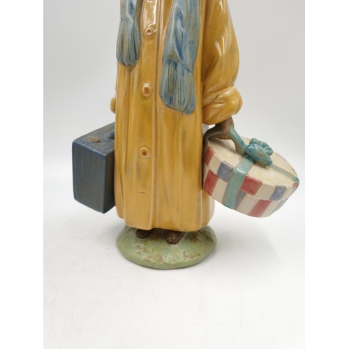 1202 - Two Lladro figurines comprising Ready to Go, no. 2388 - approx. 27cm high and Time to Go, no. 2389 -... 