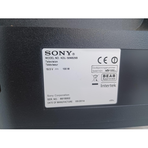 361 - A Sony Bravia KDL-50W829B full HD LED backlit 50