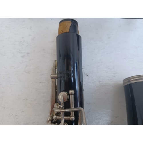 410 - A cased Rudall Carte Ltd. graduate clarinet