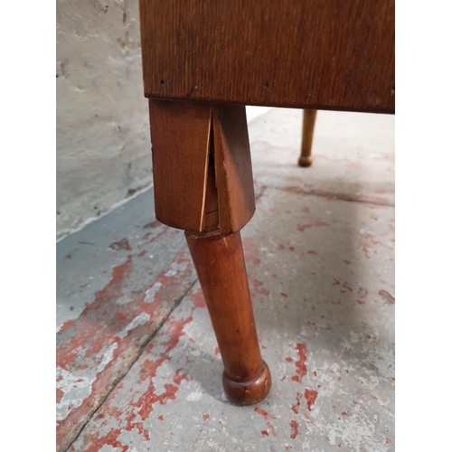 139 - A 1930s walnut chest of two short over two long drawers - approx. 77cm high x 79cm wide x 42cm deep