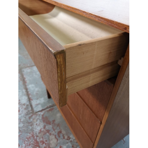 167 - An Austinsuite teak chest of four drawers - approx. 90cm high x 79cm wide x 41cm deep