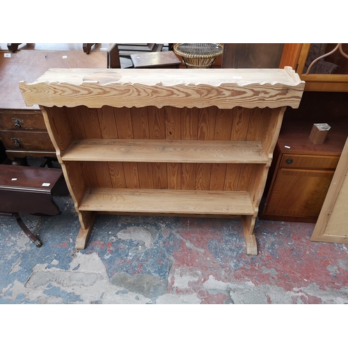 39 - A large quantity of house clearance furniture to include contemporary beech and chrome effect bar st... 