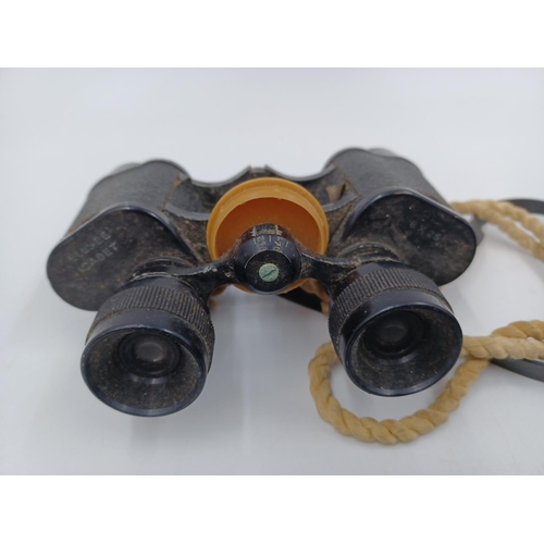 244 - Eight optical instruments to include boxed Seal radio binoculars, Bushnell Expo thumb focus binocula... 