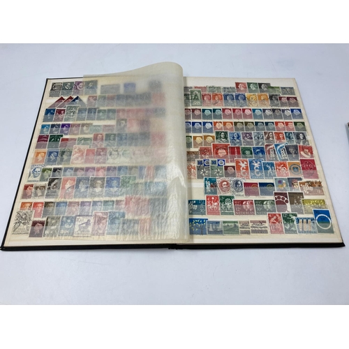 1613 - A collection of assorted stamp albums and collectible stamps to include The Strand, Stanley Gibbons ... 