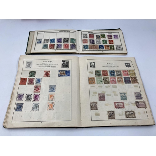 1613 - A collection of assorted stamp albums and collectible stamps to include The Strand, Stanley Gibbons ... 