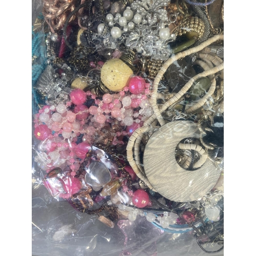 92 - A large collection of assorted costume jewellery - approx. 4.55kg