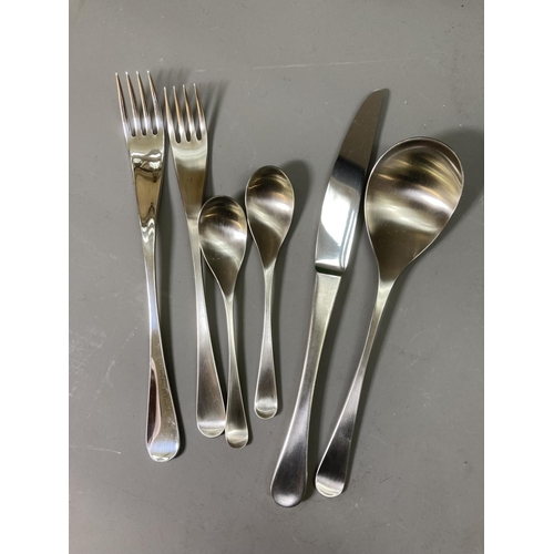 56 - A large collection of assorted cutlery to include Roberts & Belk Ltd., Old Hall stainless etc.