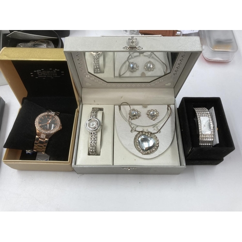 127 - A collection of assorted watches to include Swatch, Limit, Lacoste, Claude Valentini Activator CL600... 