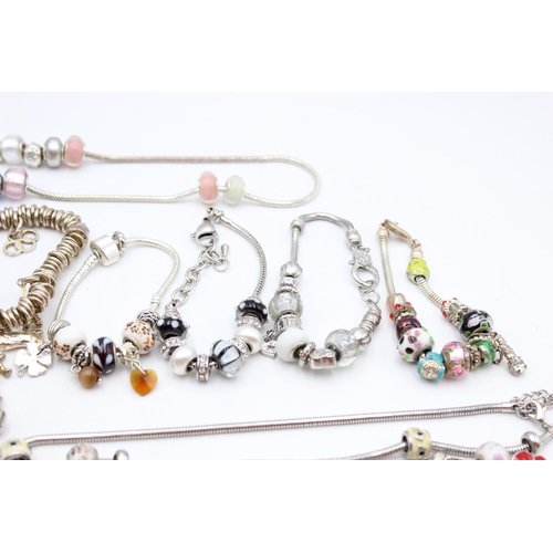 153 - Fifteen items of contemporary fashion charm jewellery