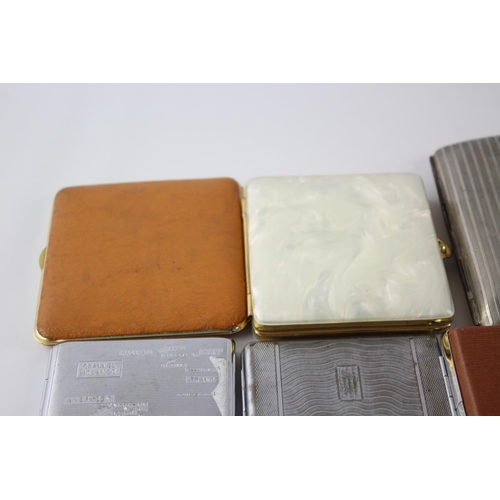 230 - Fifteen assorted vintage cigarette cases