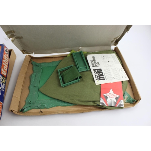 70 - Two boxed vintage Action Man accessory kits, one Tent and one Escape From Colditz