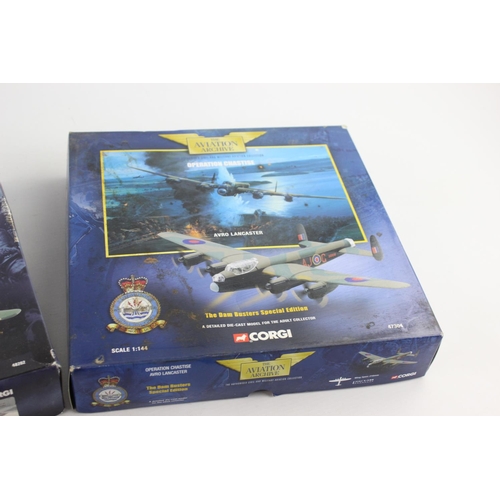 72 - Four boxed Corgi Aviation Archive diecast models to include B17 Sally B set 49502 etc.