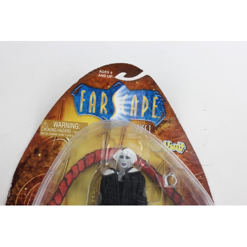 74 - Two carded Farscape Chiara Escapee from Nebari Prime action figures