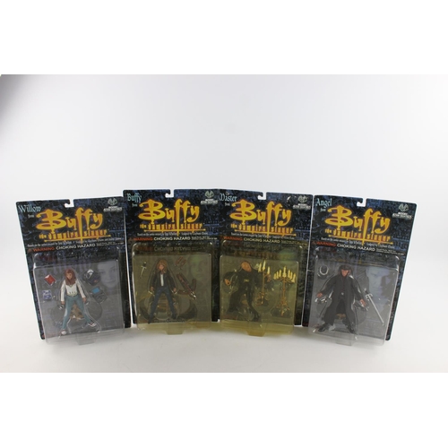 75 - Four Moore Action Collectibles Buffy the Vampire Slayer action figures