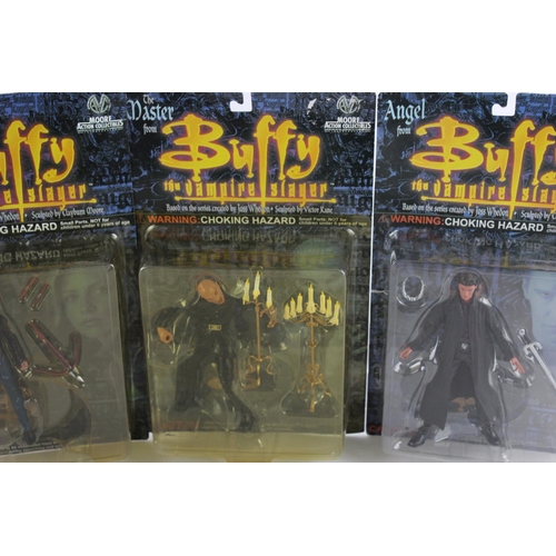 75 - Four Moore Action Collectibles Buffy the Vampire Slayer action figures