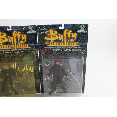 75 - Four Moore Action Collectibles Buffy the Vampire Slayer action figures