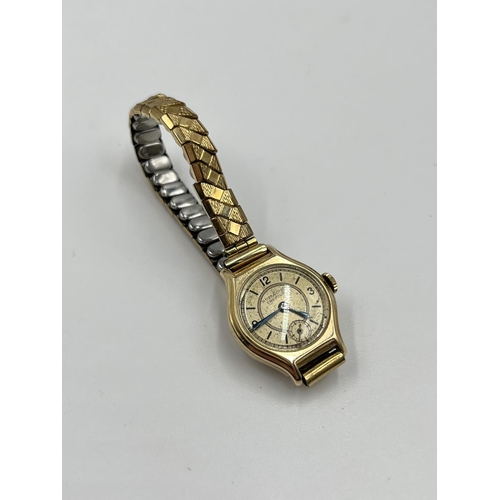 1263 - An early/mid 20th century Butt & Co Ltd. of Chester 9ct gold cased lady's mechanical wristwatch - ap... 