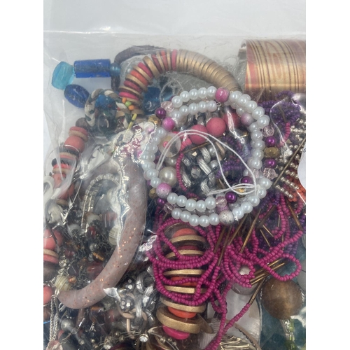 113 - A large collection of assorted costume jewellery - approx. 4.15kg