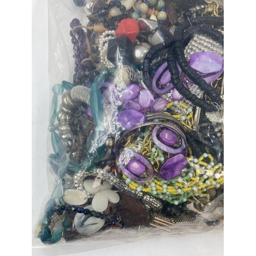 115 - A large collection of assorted costume jewellery - approx. 4kg