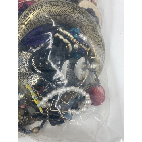 115 - A large collection of assorted costume jewellery - approx. 4kg