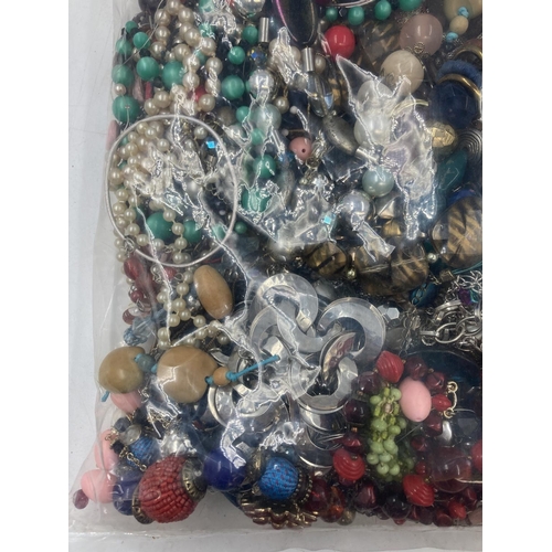 116 - A large collection of assorted costume jewellery - approx. 4.35kg