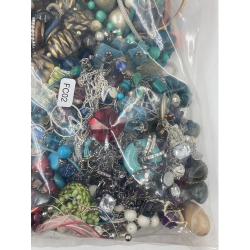 116 - A large collection of assorted costume jewellery - approx. 4.35kg